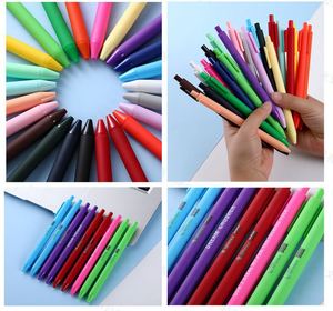 18 Stylos promotionnels colorés tendance, encre gel 1,0 mm, mignons, personnalisables avec logo, stylos à bille en gel - Product Image 2