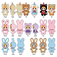 Jouets en peluche personnalisés ODM : animaux en tissu rembourrés de coton PP, cadeaux d'entreprise, mascottes brodées – Prix usine