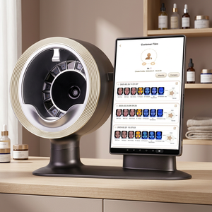 เครื่องวิเคราะห์ผิวและเส้นผมแบบพกพา เทคโนโลยี AI ใหม่ 2 in 1 ระบบ 3 มิติ สำหรับตรวจวิเคราะห์ผิวหน้า เครื่องสแกนวิเคราะห์สำหรับร้านทำผมและเสริมสวย - Product Image 1