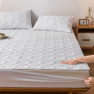 Venta al por mayor nuevo diseño de alta calidad barato <span class=keywords><strong>cremallera</strong></span> <span class=keywords><strong>Funda</strong></span> de colchón acolchado <span class=keywords><strong>Funda</strong></span> de colchón con <span class=keywords><strong>cremallera</strong></span> - Product Image 5