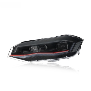 Faro Anteriore Veidt per Volkswagen <span class=keywords><strong>POLO</strong></span> 19-24, Gruppo Ottico Modificato con Luci Diurne a LED e Indicatori di Direzione Dinamici - Product Image 5