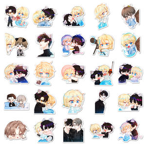 สติกเกอร์ตกแต่งลายนางเงือก 50 ชิ้น สไตล์การ์ตูนวาดมือ พิมพ์ลายละเอียด สำหรับสมุดโน้ตและสมุดบันทึก - Product Image 4