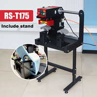 Presse à casquettes pneumatique double station RS-T175 pour impression par transfert thermique sur casquettes/chapeaux, machine d'impression par sublimation