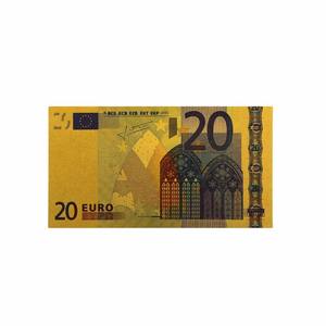 Juego de 7 Billetes de <span class=keywords><strong>Euro</strong></span> Coloridos con Denominaciones Completas, Colección de Tarjetas de Billetes Conmemorativos de PET, Regalo de Recuerdo 5 10 20 <span class=keywords><strong>50</strong></span> 100 200 500 - Product Image 4