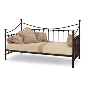 Sofá de metal de aço moderno design de cama