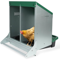 Structure modulaire de jonction JH-Mech pour poulaillers, utilisation simultanée de plusieurs nichoirs, montage mural, installation facile, durable, pour poules pondeuses