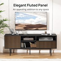 Combohome Meubles de salon Meuble TV Console Table en bois et meuble TV Combinaison avec tiroir