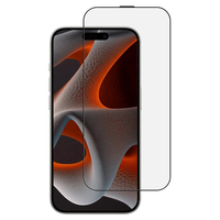 Protection d'écran en verre trempé HD transparent 2.5D 0.33mm ultra-clair pour iPhone 18 17 16 15 14 13 12 11 X Pro Max