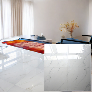 Design moderne Taille 40x40 Carreaux <span class=keywords><strong>de</strong></span> sol et <span class=keywords><strong>de</strong></span> mur en céramique <span class=keywords><strong>de</strong></span> Turquie Finition brillante émaillée et polie Isolation thermique et brique réfractaire - Product Image 1