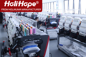 Máquina de Bordar Computarizada Holiauma de 2 y <span class=keywords><strong>4</strong></span> Cabezales con Garantía de 10 Años, para Gorras y Bordados Planos, Calidad Superior a la Máquina de Bordar <span class=keywords><strong>SWF</strong></span> - Product Image 3