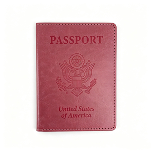 Porta Pasaportes en Oferta, Bloqueador de Señales, Delgado, Multifuncional, Organizador de Documentos para Viajes de Negocios al Extranjero - Product Image 3