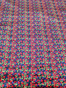 Tela de Satén Estampada Multicolor Suave para Manualidades de Costura para Niñas, Decoración de Vestidos de Novia, Uso Creativo Brillante y Suave - Product Image 5