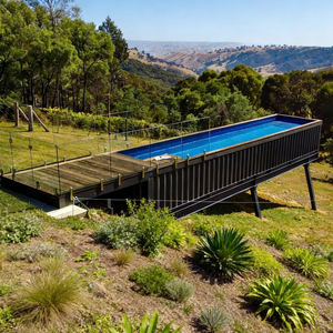 Customizable Above Ground <b>Pool</b> with Modular Wood Panels and Professional-Grade Integrated Filtration and Pump Unit <b>Pool</b> - Product Image 6