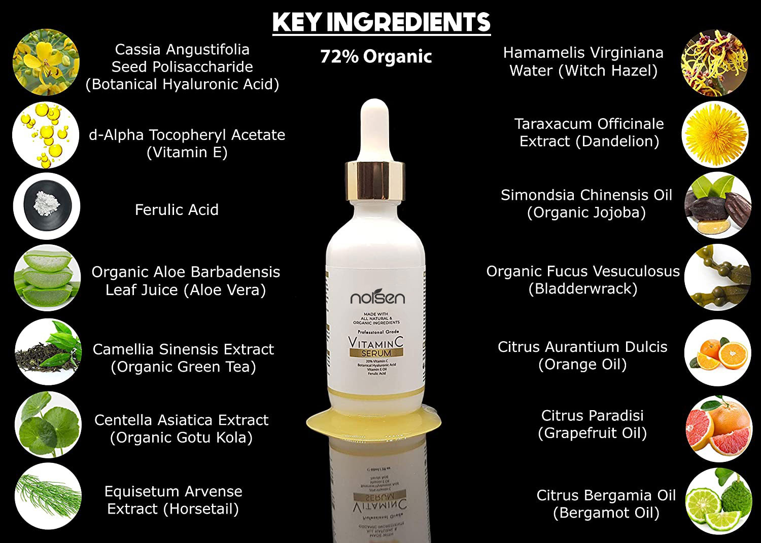 Hot Selling Wholesale private label Face care serum anti aging whitening serum vitamin c