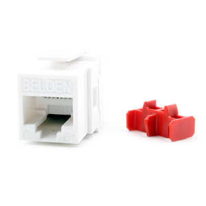 Belden cat6 + Ethernet dữ liệu jack ax101320 UTP RJ45 10gx keyconnect Modular kết nối ax102282 - Product Image 3