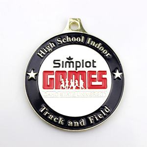 Medalla Deportiva de Aleación de Zinc Sublimada con Diseño Personalizado, Medalla de Oro para Fútbol y Baloncesto, Venta Caliente - Product Image 6