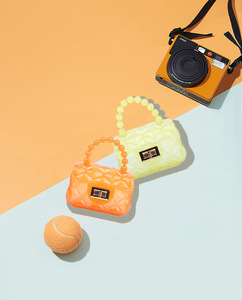 Más barato, los últimos bolsos cruzados de gelatina, Mini bolso de hombro de gelatina, bandolera para niñas, bolso de gelatina para niños pequeños, bolso de arcoíris para niños - Product Image 2