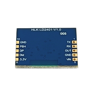 24G sensore di rilevamento della presenza umana HLK-LD2401 modulo di movimento con GPIO UART di uscita per Smart casa di sicurezza CE FCC certificata - Product Image 4