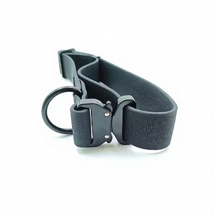 <span class=keywords><strong>Collar</strong></span> de Perro Personalizado de Lujo al por Mayor, Duradero, de PVC y Hierro, Impermeable, Resistente, de Alta Calidad, con Logotipo Personalizado - Product Image 1