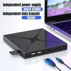 Lecteur externe USB 3.0 pour Blu-ray <span class=keywords><strong>BD</strong></span>-R <span class=keywords><strong>BD</strong></span>-ROM CD/DVD <span class=keywords><strong>RW</strong></span>, graveur et enregistreur de Blu-ray 3D pour ordinateur portable, ordinateur de bureau, lecteur optique - Product Image 6