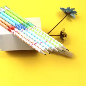 תלמיד כתיבה 2.2mm חוזק גבוה HB עיפרון עופרת טיליה עיפרון עם מחק טיפ גרפיט עיפרון
