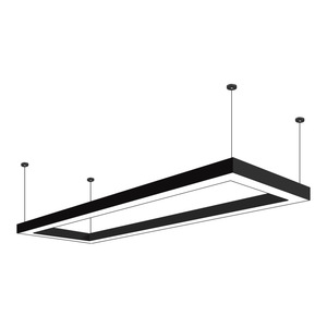 Tooling <b>led</b> office light seamless splicing long light gym supermarket professional lighting bridge <b>strip</b> chandelier - Product Image 5