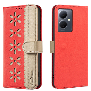 Mix Couleur Fleur En Cuir Portefeuille Stand Téléphone étui pour VIVO Y39 5G Y29 Y38 Y200i Y03 4G Y78 Y36 Y27 <span class=keywords><strong>Y35</strong></span> Flip Titulaire De La Carte Couverture - Product Image 5