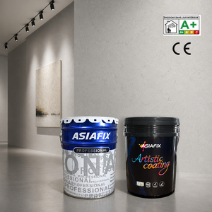 สีทาผนังชนิดน้ำจากเส้นใยฟางข้าวธรรมชาติ พร้อมแปรงทา สไตล์วินเทจ รัสติก สำหรับตกแต่งบ้านและวิลล่า - Product Image 2