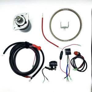 KIT DE ARRANQUE ELÉCTRICO para MERCURY MARINE ME30 ME30MH 2 TIEMPOS 25 30HP MOTOR FUERA DE BORDA MOTOR DE ARRANQUE RELÉ BOBINA DE CARGA INTERRUPTOR ENGRANAJE - Product Image 2