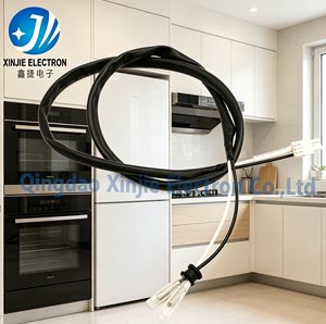 Özel 2 Pinli Beyaz Konnektörlü Kablo Demeti, Gösterge Işığı ve Siyah PVC Kılıflı Kablo ile Akü Şarj Cihazı, Ev Aletleri için - Product Image 6