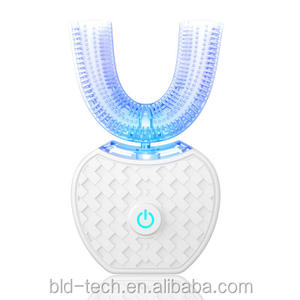 Spazzolino Elettrico Sonico Automatico Intelligente Carepik a Forma di U con 4 Modalità, Ricarica USB e Luce Blu Sbiancante - Product Image 5