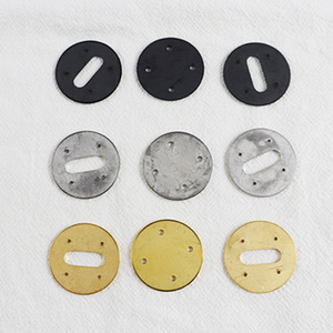 Cierre giratorio de hebilla redonda de acero inoxidable para bolsos, juego completo de herrajes, cierres a presión, estilo clásico, accesorios de alta calidad para bolsos DIY - Product Image 2