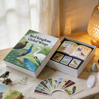 Cartes flash parlantes bilingues personnalisées/cartes cognitives ABC espagnol anglais arabe papier apprentissage précoce pour enfants personnalisées