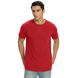 T-shirts pour hommes en coton 100% de haute qualité, impression personnalisée, faible MOQ, design personnalisé, logo de marque personnalisé, t-shirt oversize pour adultes - Product Image 1