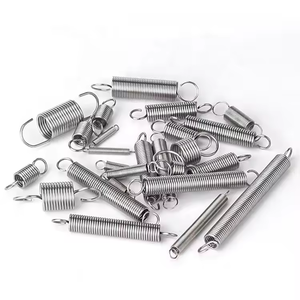 لفائف طويلة من الفولاذ المقاوم للصدأ عالية الجودة زنبرك تمديد صغير مع خطافات - Product Image 4