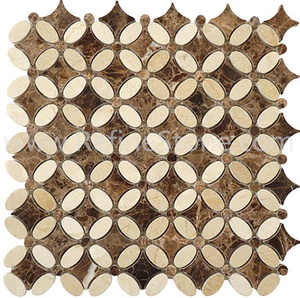 Hiện đại đá <span class=keywords><strong>Mosaic</strong></span> tường sàn gạch tốt bán cho khách sạn nhà bếp backsplash đá cẩm thạch tự nhiên cho phòng tắm tăng cường - Product Image 1