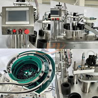 Machine de remplissage et de bouchage semi-automatique de haute qualité pour le remplissage de colorant capillaire, crème colorante pour cheveux et shampoing colorant moussant