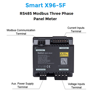 Eastron thông minh X96-5F điện phân tích modbus 63 ihd ba giai đoạn Đa-Chức năng điện Bảng điều chỉnh <span class=keywords><strong>Meter</strong></span> cho điện phân phối - Product Image 3