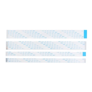 Xlw 10pcs fc סרט, כבל שטוח גמיש 4/6/8/10/12/14/16/<span class=keywords><strong>18</strong></span>/20/24/26/30/32/34/40 pin המגרש המגרש 0.5 מ "מ אורך חוט 6/10 ס" מ - Product Image 1
