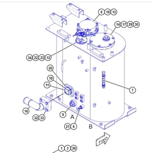 256-6453 2566453 Sensor de Temperatura del Grupo de Tanques Hidráulicos para Excavadoras 320GX 320GC 374 374F 390F, Sensor de Alta Calidad - Product Image 3