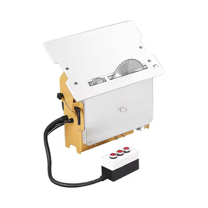 Sierra de mesa deslizante portátil WT20, máquina de corte de 220 V, sierra vertical para trabajar la madera, para paneles a base de madera, motor esencial - Product Image 2