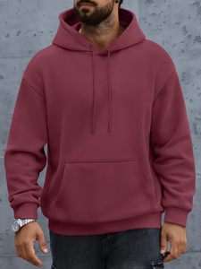 Sweat à capuche surdimensionné en coton 500 g/m² avec logo personnalisé, sweat à capuche et sweat-shirts de haute qualité, épais et embossés pour hommes - Product Image 3