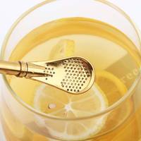 Bombilla en acier inoxydable 304 écologique pour Yerba Maté, filtre-cuillère, accessoires personnalisés de luxe modernes certifiés LFGB