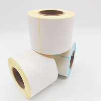 Papel Termosensible de Tres Capas, Etiquetas Autoadhesivas Termosensibles, Papel para Impresión de Códigos de Barras, Etiquetas de Impresión Termosensible