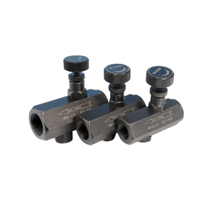 KC-03 3/8 van điều khiển tốc độ thủy lực một chiều kiểm tra loại ống điều khiển lưu lượng Van tiết lưu thủy lực - Product Image 2