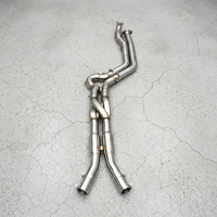 Pipa Knalpot BOSKA Equal Length MidPipe dengan Z Pipe untuk M3/M4 G80/G82 3.0T 2021-2024 Bahan Stainless Steel SS304
