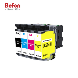Cartuccia d'inchiostro compatibile Befon LC504XL <span class=keywords><strong>per</strong></span> <span class=keywords><strong>Brother</strong></span> MFC-J1355DW J1365DW J1367DW Stampa nitida ad alta resa Colori brillanti Affidabile - Product Image 2