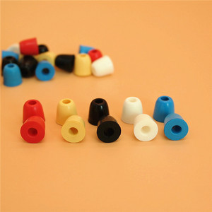 Embouts d'oreille en mousse à mémoire de forme, réduction du bruit de 4,5 mm pour écouteurs, noir, rouge, jaune, bleu, blanc - Product Image 2