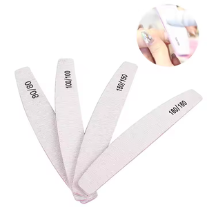 Limes à ongles professionnelles personnalisées double face en gros, grain 100/180, outils d'art pour manucure et pédicure, lime à ongles avec logo - Product Image 4