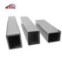 Tube carré en acier inoxydable SS304 SHS 50*50*2mm, section creuse, qualité alimentaire